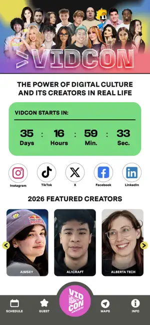VidCon Anaheim screenshot 1