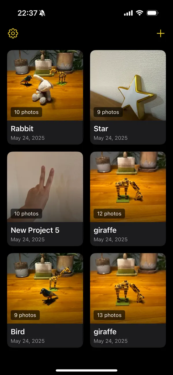 Screenshot #2 pour Onion Cam2 - StopMotion camera