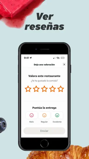Captura de pantalla de Just Eat - Comida A Domicilio en iPhone 6