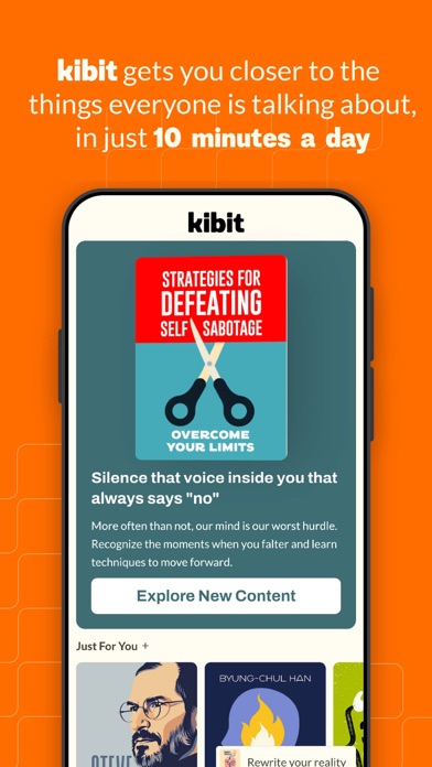 Kibit: Books and Audiobooks Screenshot