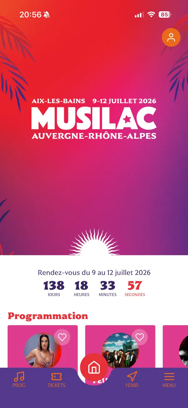 Screenshot #1 pour Musilac 2026