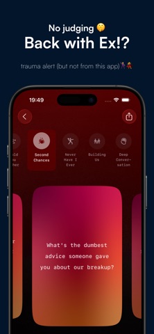 Unfiltered: Questions Game screenshot