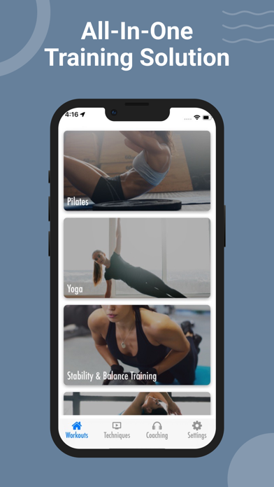 Screenshot #1 pour Pilates Workout Routines