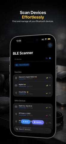 BLE Scanner: Bluetooth Sniffer screenshot