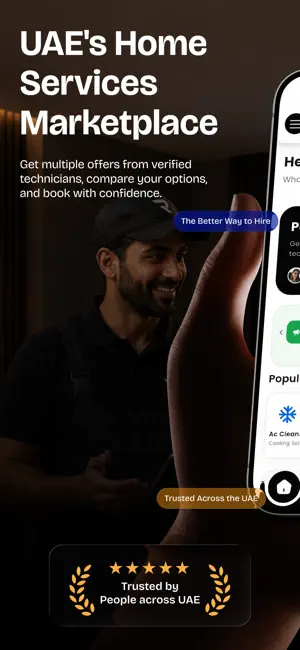 Repairoo - Home Services screenshot 1