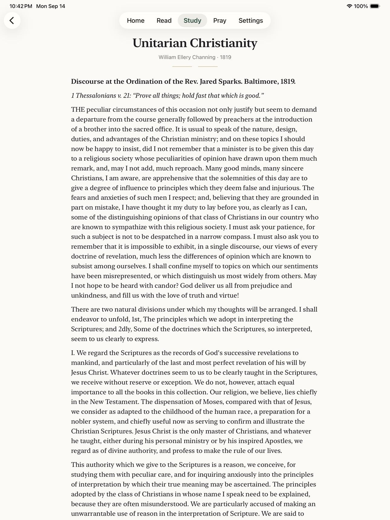 Screenshot 10 of Unitarian Bible