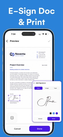 Printer hp App: Scan PDF & Doc Screenshot 5 of 7