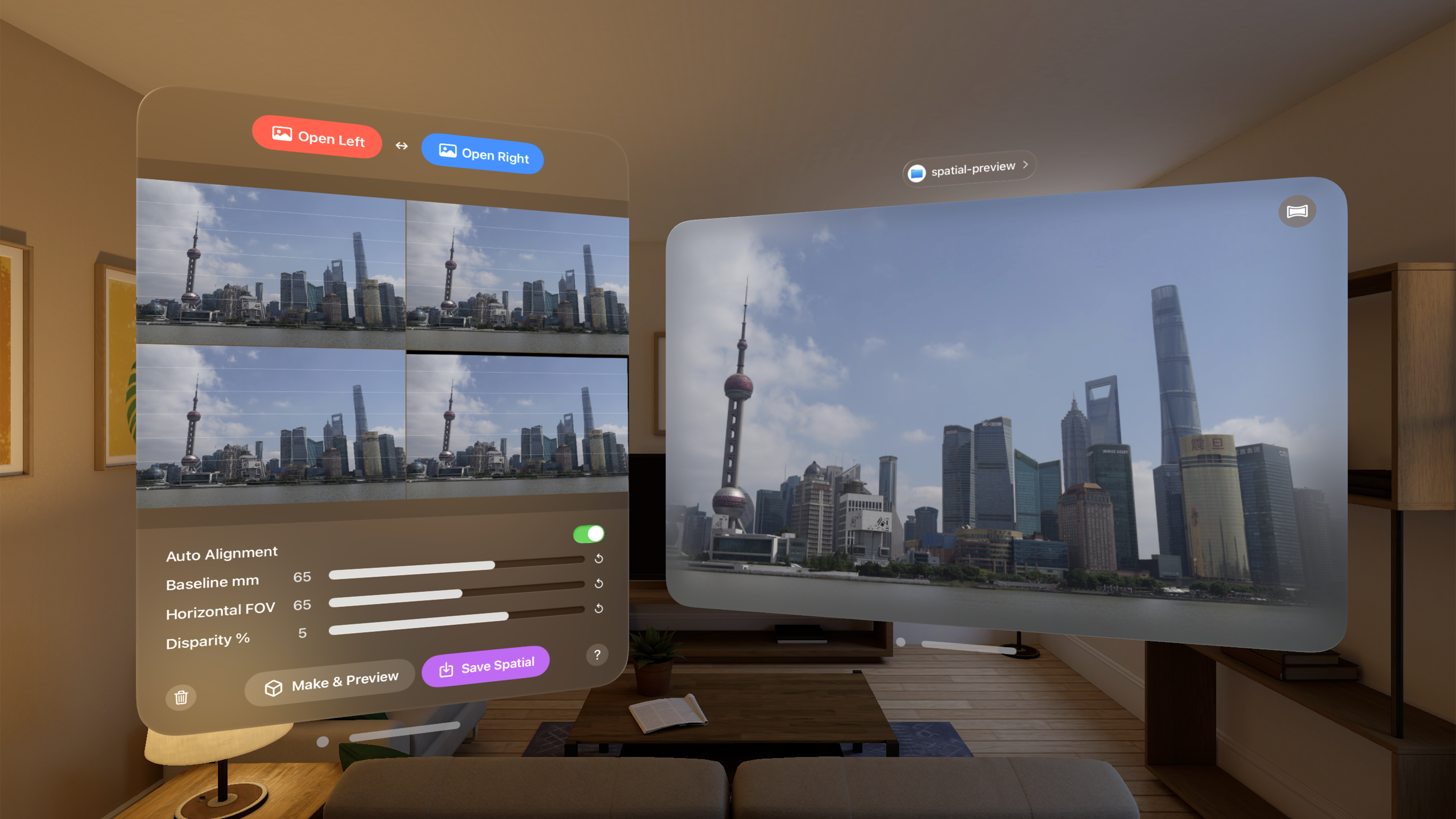 Spatial Photo Maker screenshot 3