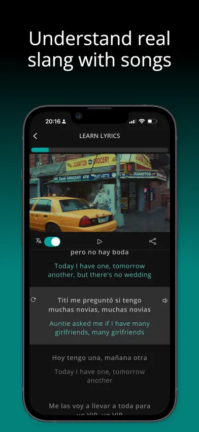 LyricFluent: Learn Languages screenshot 2