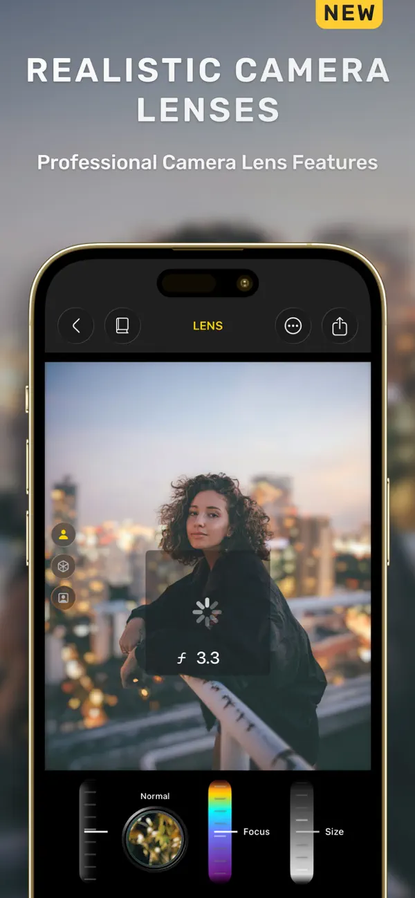 Screenshot #2 pour Phocus: Caméra DSLR Portrait