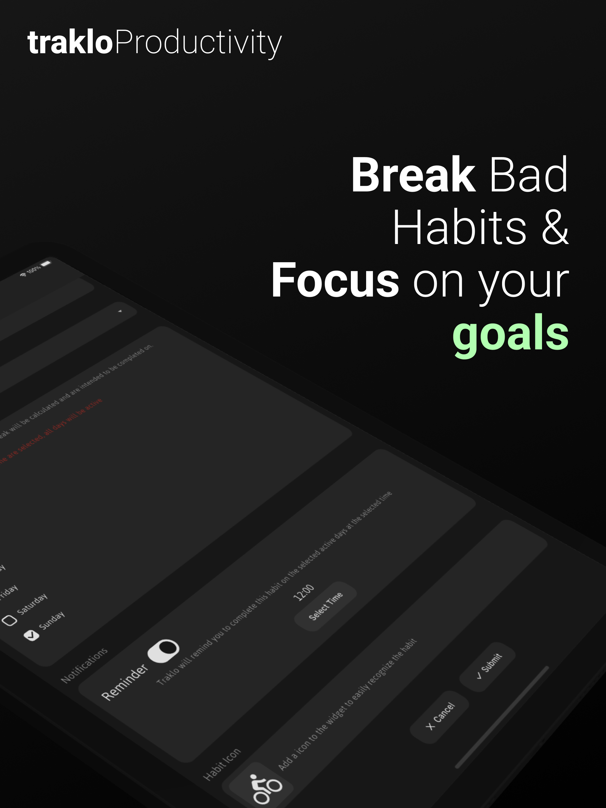 Traklo - Productivity Tracker