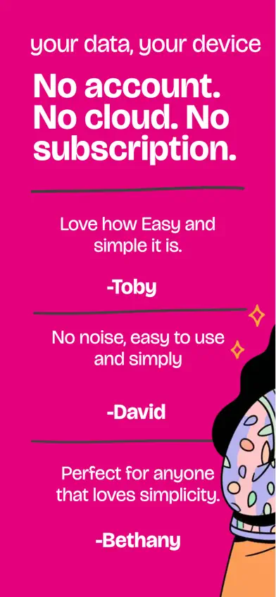 pinHabits screenshot 2