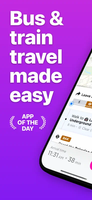 Momego: Bus & Transit Tracker screenshot 1 of 8