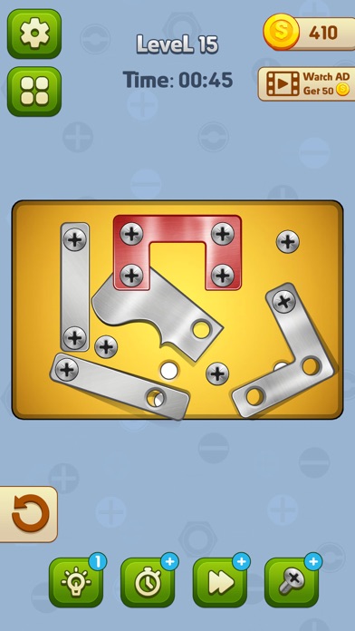 Nuts & Bolts: Tangle Screw Pin Screenshot