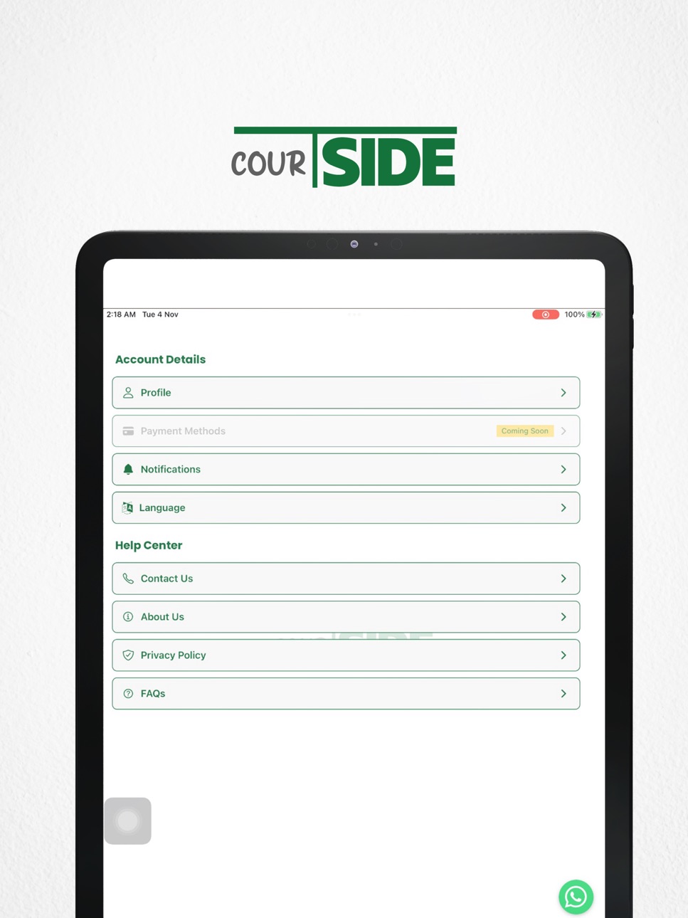 iPad screenshot