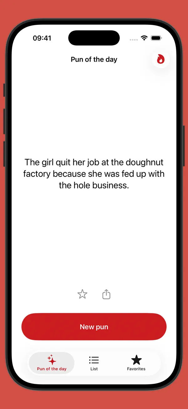 Screenshot #3 pour Pun of the day