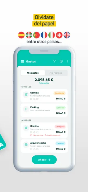 Tickelia - Notas de gastos iPhone screenshot 6
