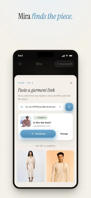 ByMIRA — Virtual Try-On screenshot 7 of 8