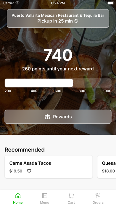 Puerto Vallarta RC iPhone screenshot 1 - Food & Drink app