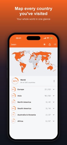 been: Countries Visited Screenshot 1 of 4