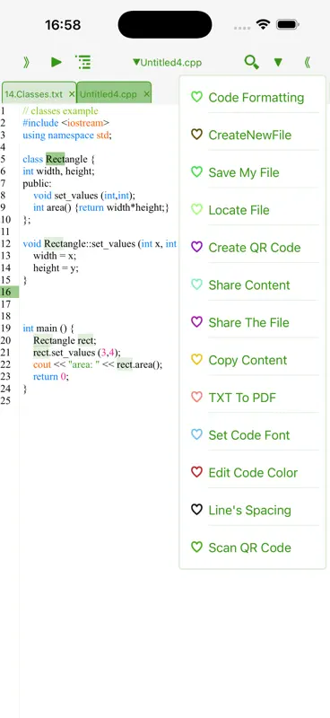 C++ IDE Fresh Edition screenshot 6 of 9