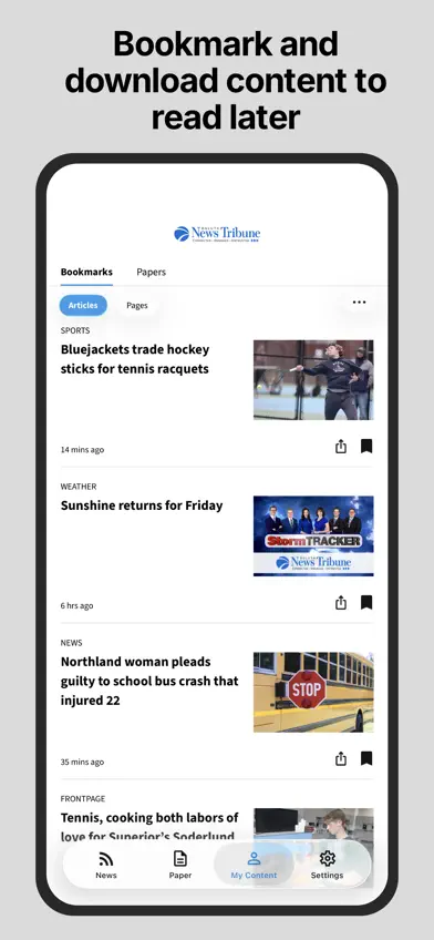 Duluth News Tribune screenshot 4