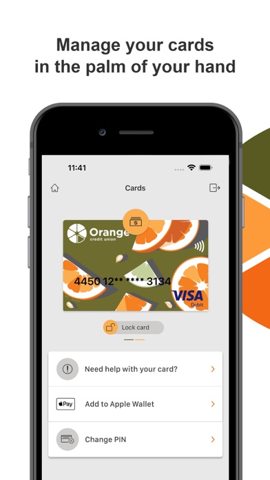 Bank Orange Screenshot