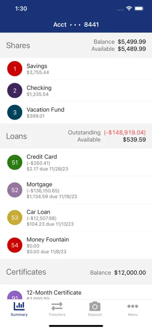 Kaiperm Credit Union screenshot 2