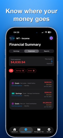 WizzTracker - Income screenshot