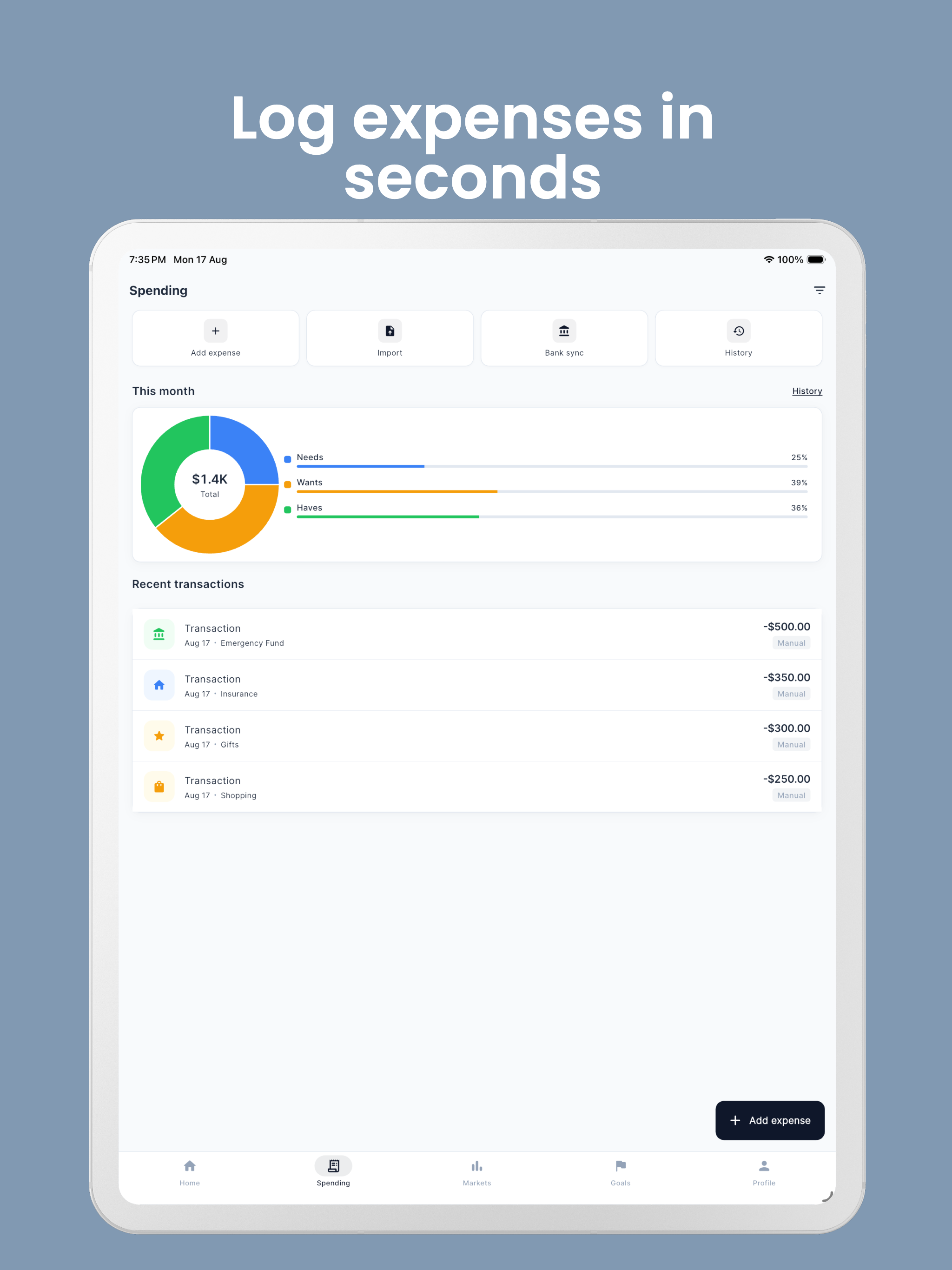 VESGO: AI Budget Tracker screenshot 9