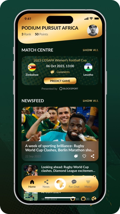 Screenshot #1 pour Podium Pursuit Africa