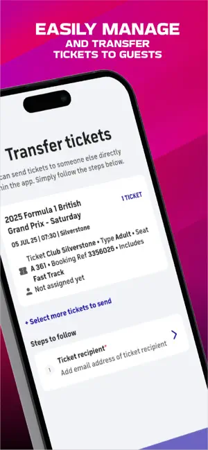 Silverstone Tickets screenshot 3
