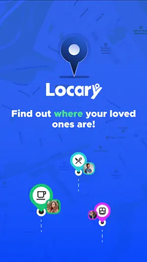 Locary - Find Family Location screenshot 1