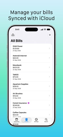 BillLoop - Payment Tracker Screenshot 4 of 5