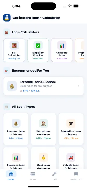 Get instant loan - Calculator screenshot 1