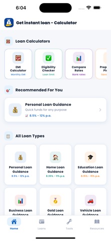 Get instant loan - Calculator screenshot