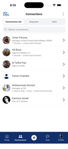 RealtorsIn–Real Estate Network screenshot