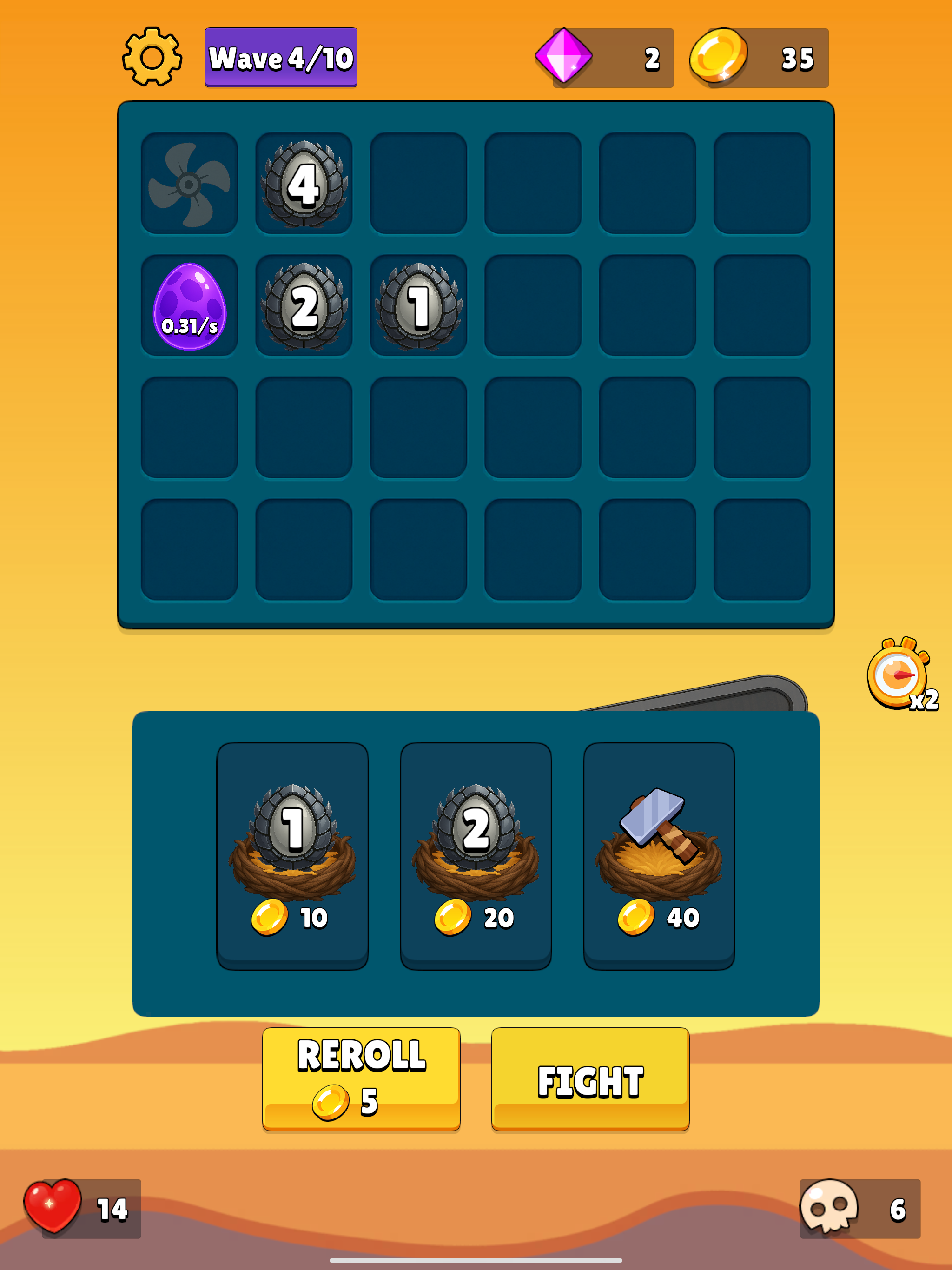 Dino Clash : Hatch & Battle