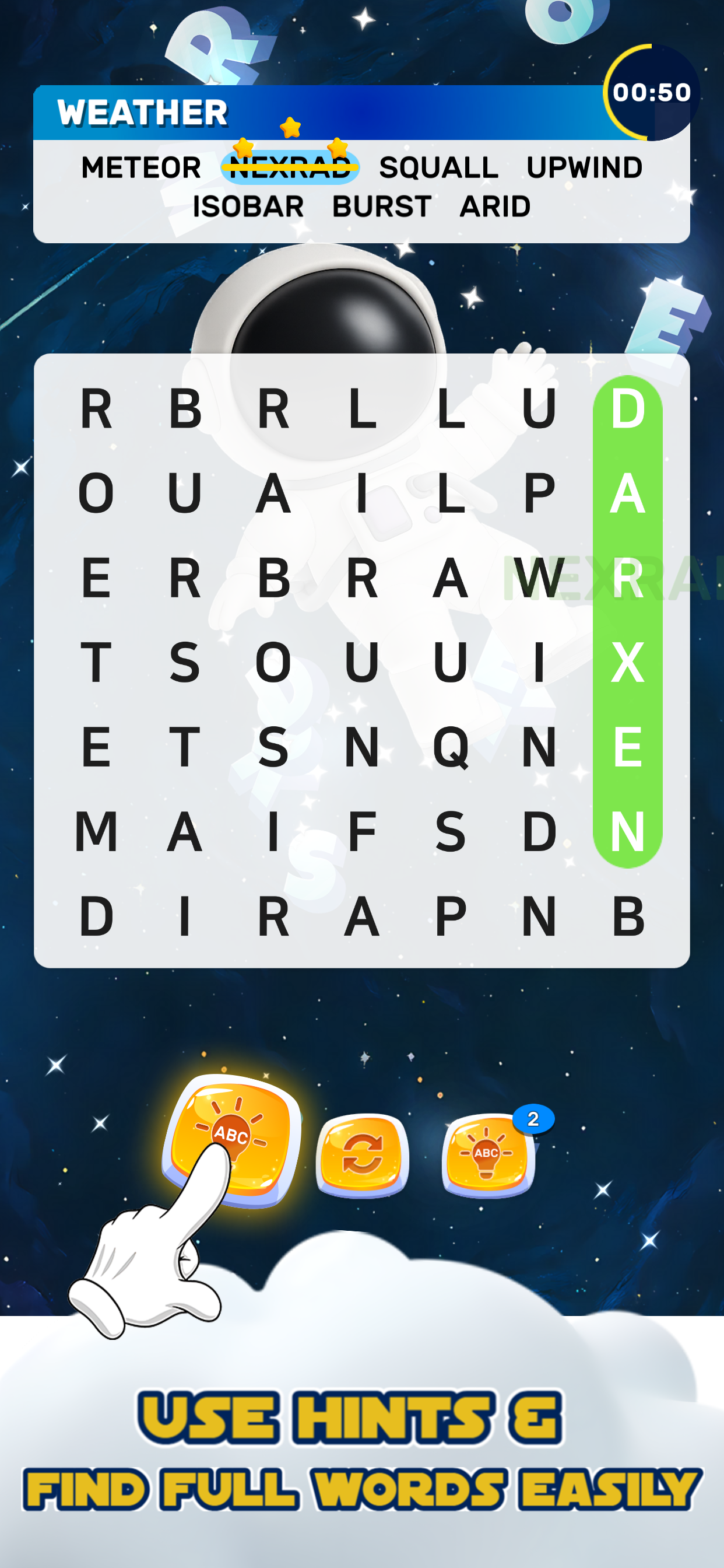 Word Seek Solar screenshot 5