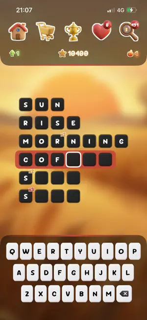 Word Chain X: Puzzle Master screenshot 1