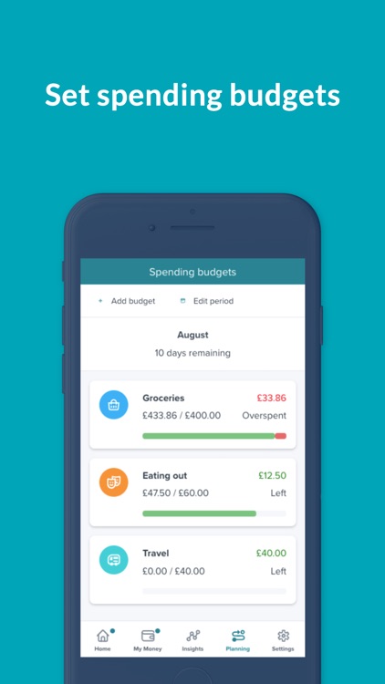 Moneyhub: Smart Budget Planner screenshot-4