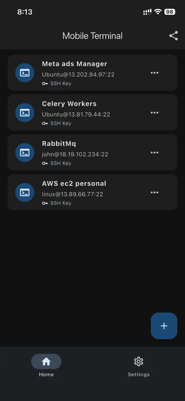 #1. Mobile SSH Terminal (iOS) Podle: Binaryscript Private Limited