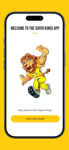 CHENNAI SUPER KINGS. iPhone screenshot