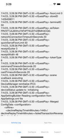Agilysys Pay FP PMS iPhone screenshot