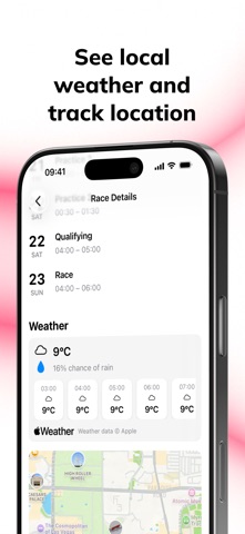 Race Feed screenshot