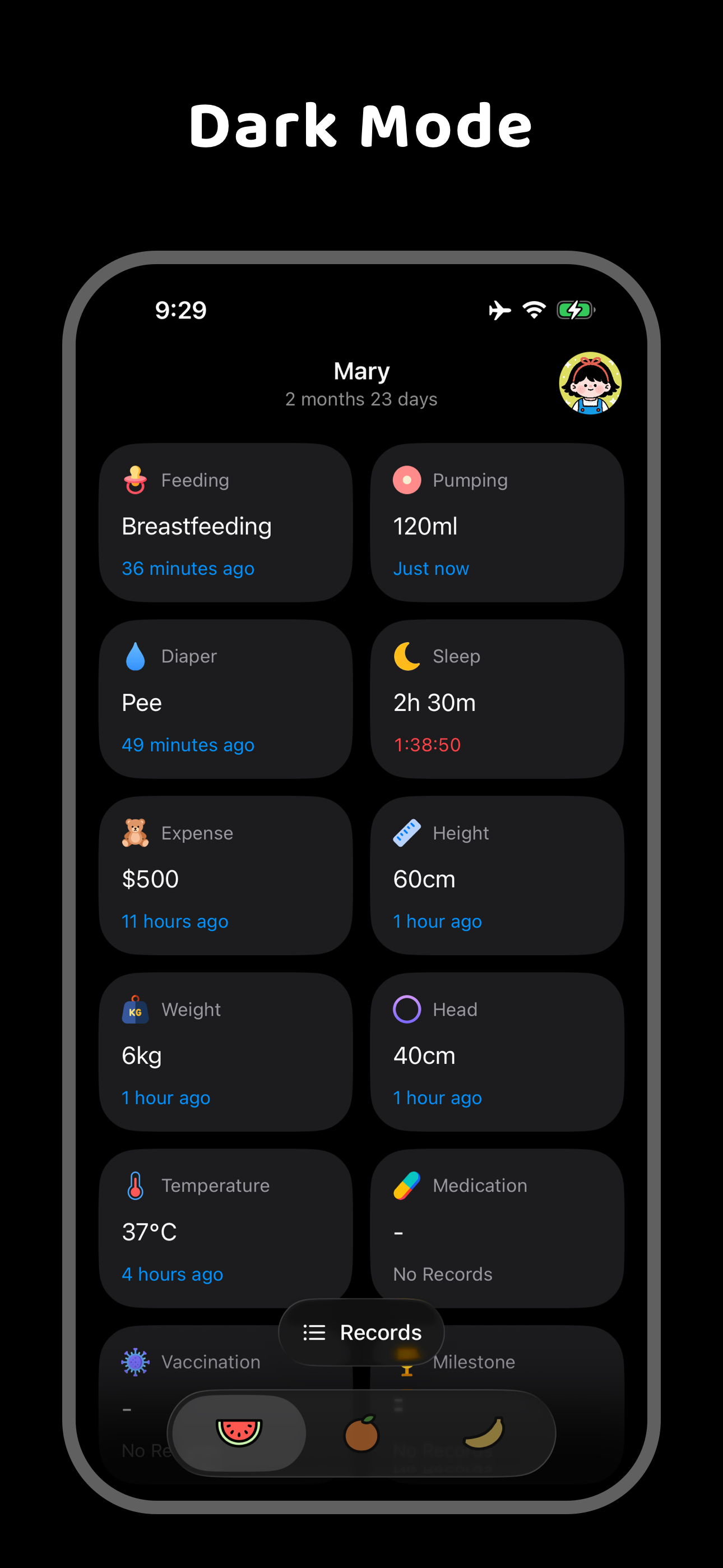 Ono - Baby Tracker、Newborn Log screenshot 8