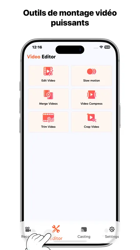 AnyREC:Enregtr d'écran,partage screenshot 3 of 5