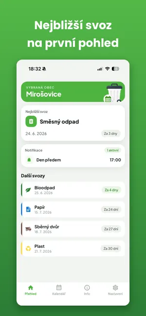 Popelnice.app screenshot 1
