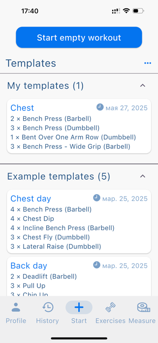 Smart Gym Workout Tracker Screenshot 8 of 8