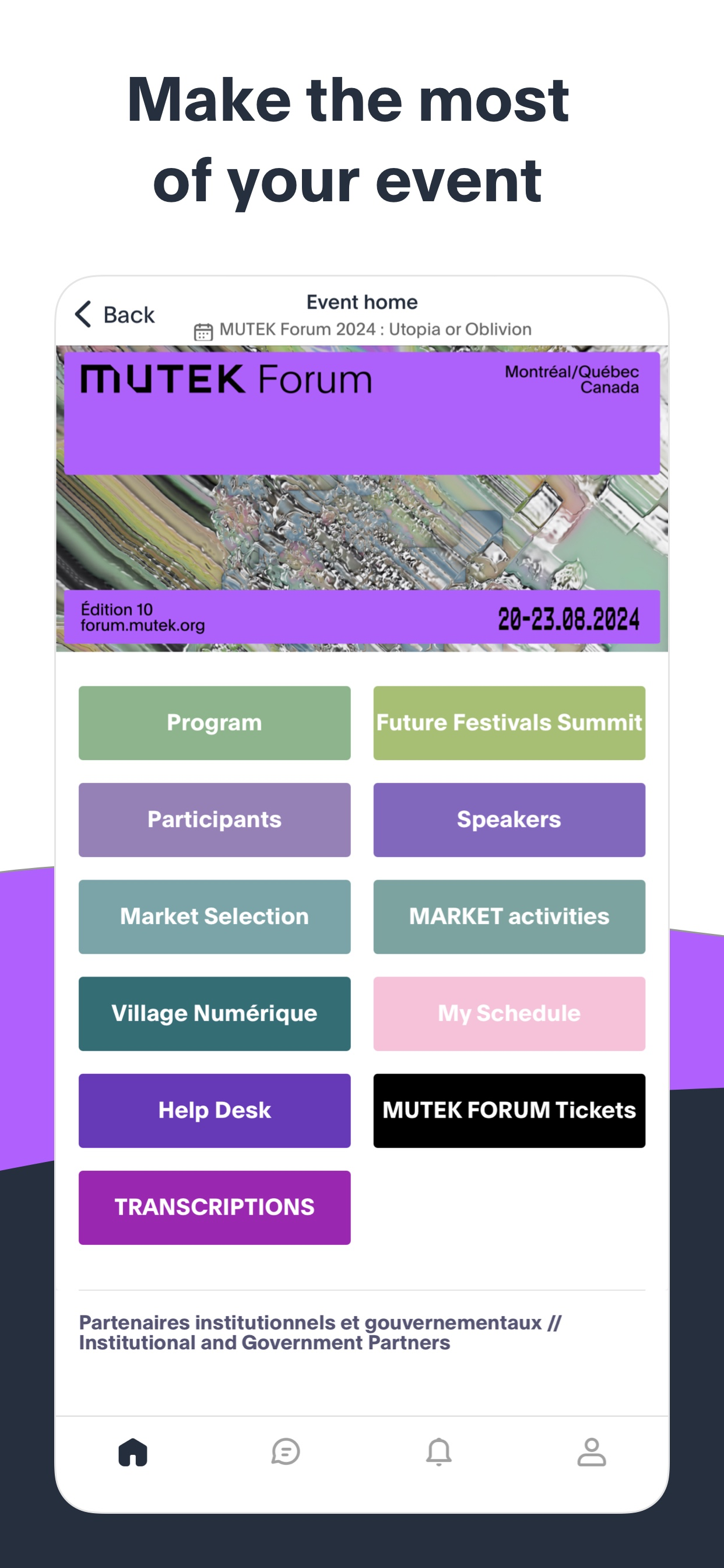 MUTEK Forum screenshot 2